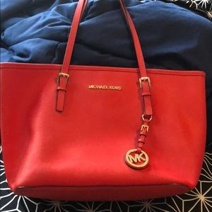 Michael Kors bag in red
